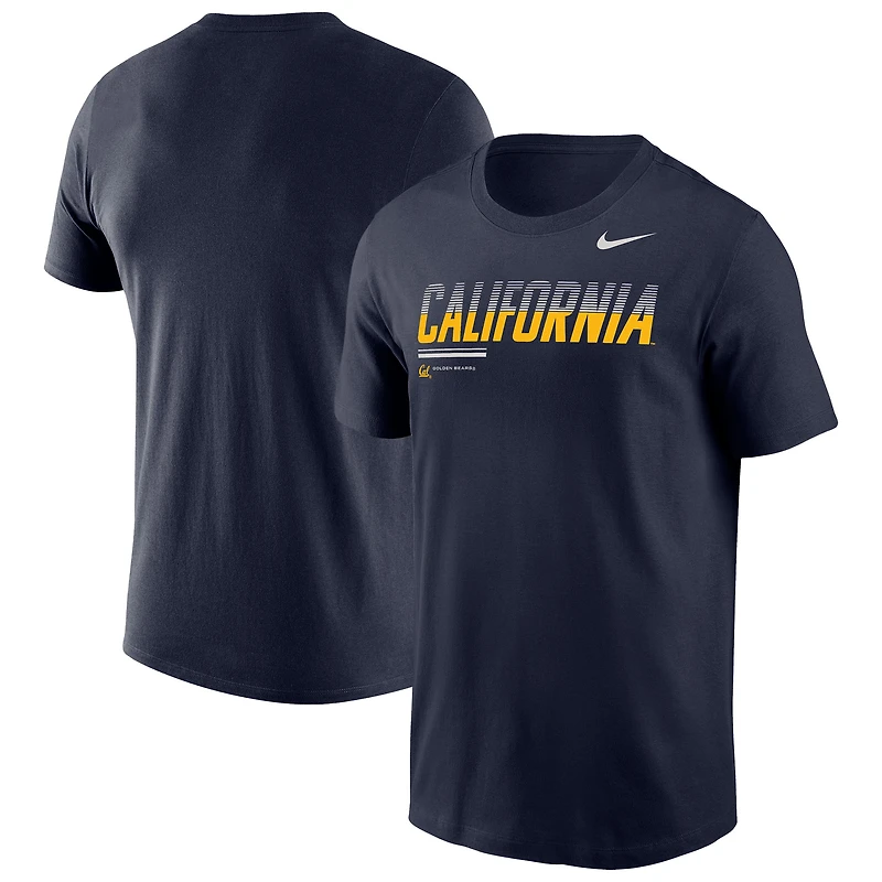 Men's Nike Navy Cal Bears 2026 Sideline Wordmark Legend Dri-FIT T-Shirt