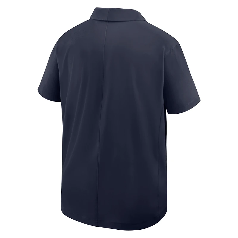 Men's Nike Navy Cal Bears Woven Polo
