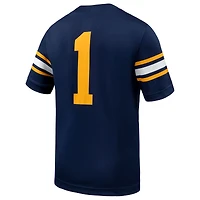 Maillot de match Nike #1 bleu marine Cal Bears Untouchable pour homme