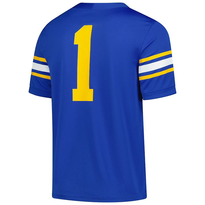 Maillot de match Nike #1 Royal Cal Bears Untouchable pour homme