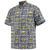 Men's Reyn Spooner Navy Cal Bears Classic Button-Down Shirt