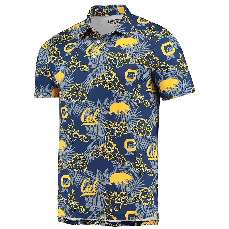 Men's Reyn Spooner Navy Cal Bears Performance Polo