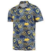 Men's Reyn Spooner Navy Cal Bears Performance Polo