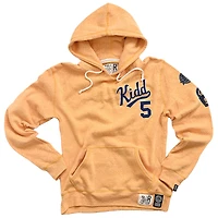 Men's Roots of Fight Jason Kidd Gold Cal Bears Name & Number Tri-Blend Pullover Hoodie