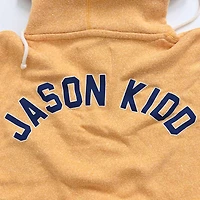 Men's Roots of Fight Jason Kidd Gold Cal Bears Name & Number Tri-Blend Pullover Hoodie