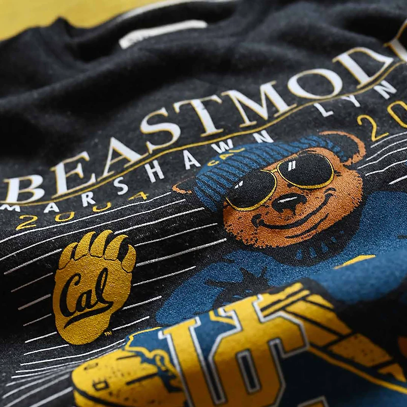Sweat-shirt à capuche noir Roots of Fight Marshawn Lynch Cal Bears Beastmode Tri-Blend pour homme