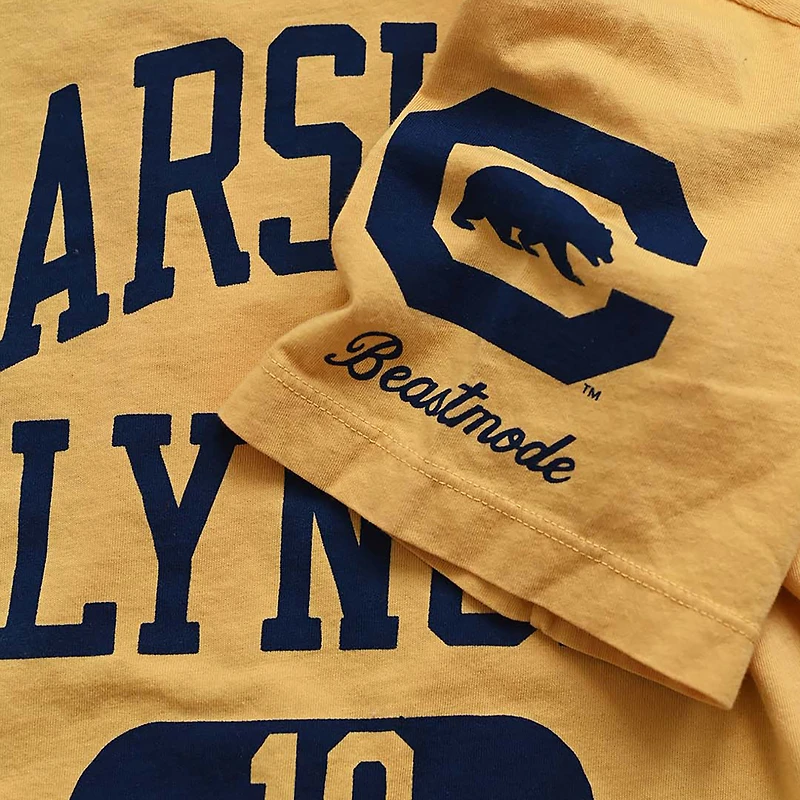 T-shirt doré V167747 CAL Marshawn Lynch #10 - TEEMENNUM