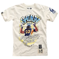 Men's Roots of Fight Marshawn Lynch White Cal Bears Shinin' 365 T-Shirt