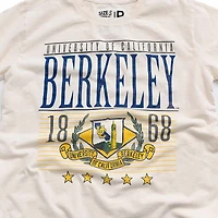 Men's Roots of Fight White Cal Bears 1868 Berkeley T-Shirt