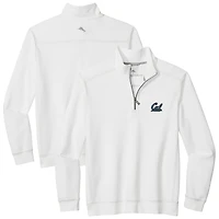Men's Tommy Bahama White Cal Bears Montego Bay Half-Zip Jacket