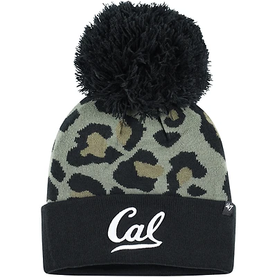 Bonnet '47 Hunter Green Cal Bears Bagheera pour femme avec pompon