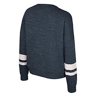 Women's Colosseum Navy Cal Bears Lost City Speckle Pullover Sweatshirt