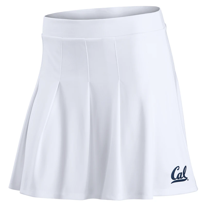Women's Fanatics White Cal Bears Heritage Primary Skirt
