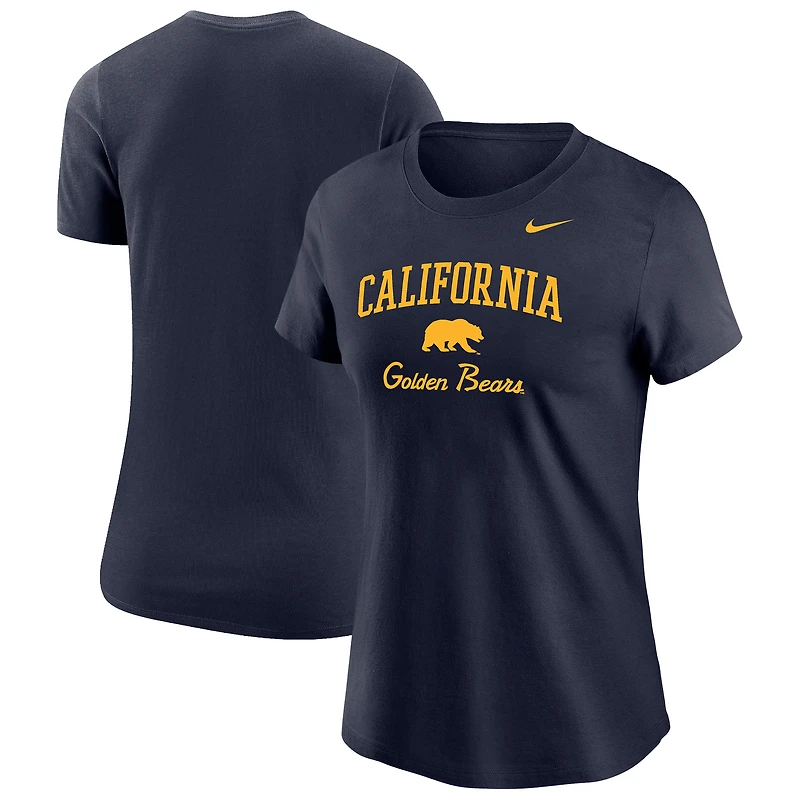 Women's Nike Navy Cal Bears Primary T-Shirt