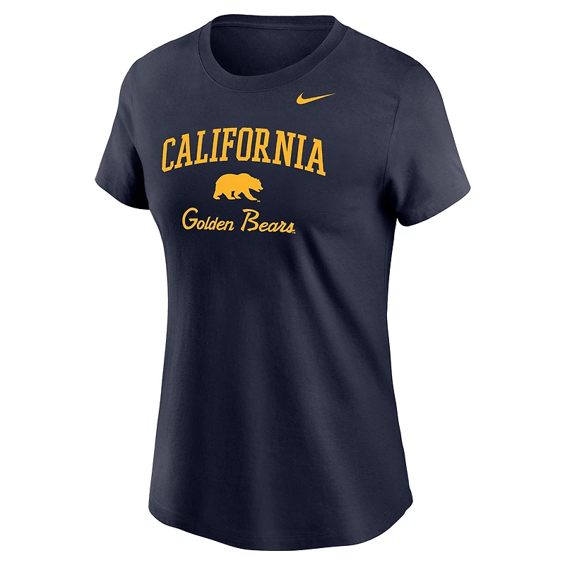 Women's Nike Navy Cal Bears Primary T-Shirt