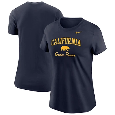 Women's Nike Navy Cal Bears Primary T-Shirt