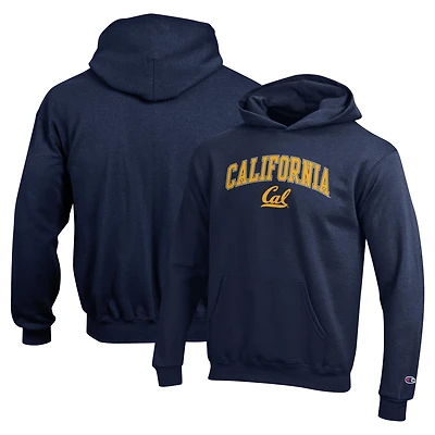 Youth Champion Navy Cal Bears Campus Pullover Hoodie