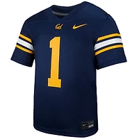 Youth Nike #1 Navy Cal Bears Untouchable Replica Game Jersey
