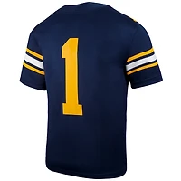 Youth Nike #1 Navy Cal Bears Untouchable Replica Game Jersey