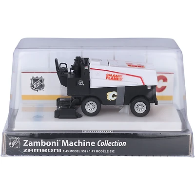 Zamboni moulée sous pression à l'échelle 1:43 des Flames de Calgary