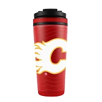 Calgary Flames 26oz. 4D Stainless Steel Shaker Bottle