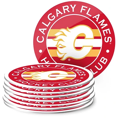 Calgary Flames - 8-Pack Coaster Set