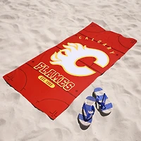 Calgary Flames Beach Towel