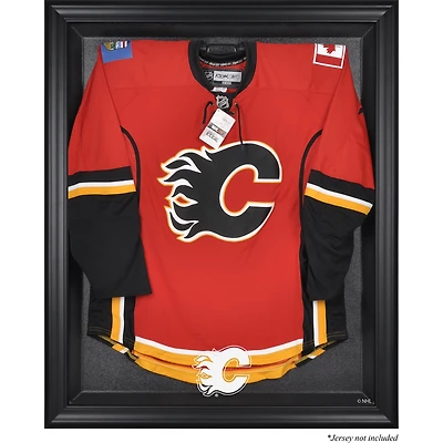 Vitrine de présentation encadrée noire pour maillot des Flames de Calgary