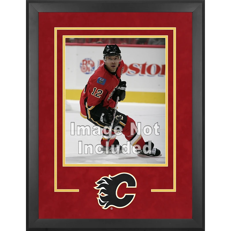 Cadre photo vertical de luxe Calgary Flames 16" x 20"
