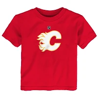 T-shirt pour bébé Outerstuff rouge avec logo principal des Flames de Calgary