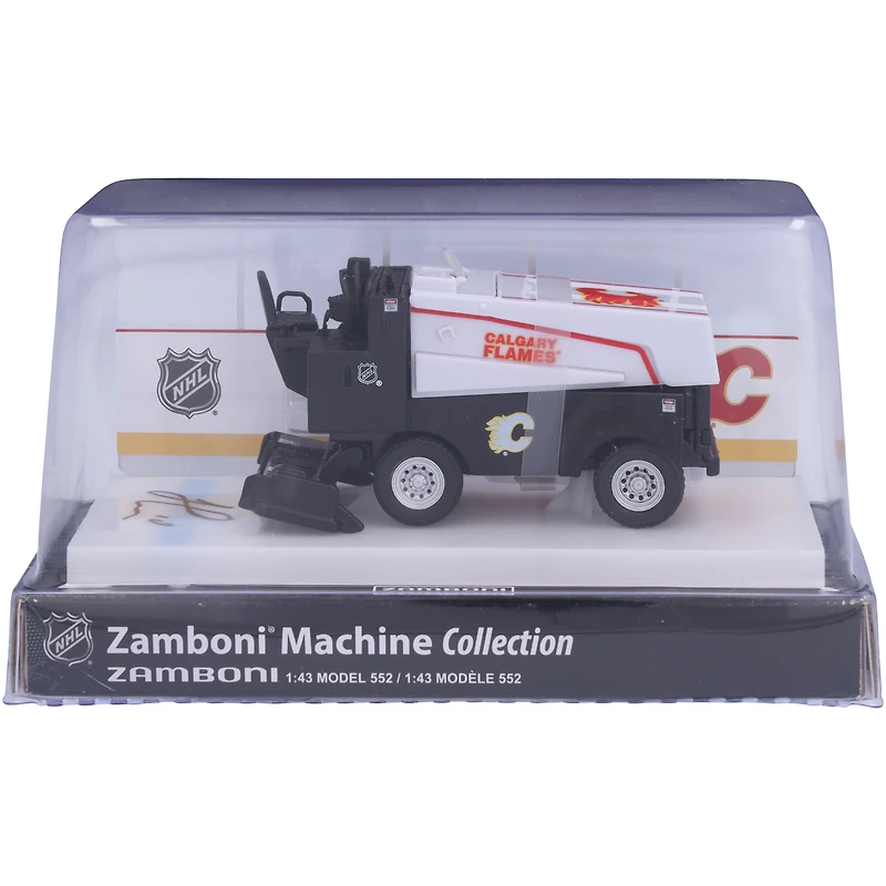 Jonathan Huberdeau Calgary Flames Autographed 1:43 Scale Die-Cast Zamboni