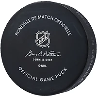 Jonathan Huberdeau Calgary Flames Autographed Official Game Puck