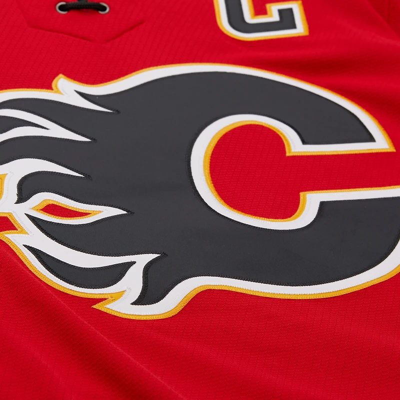 Men's Mitchell & Ness Jarome Iginla Red Calgary Flames 2003/04 Throwback Powerplay Jersey