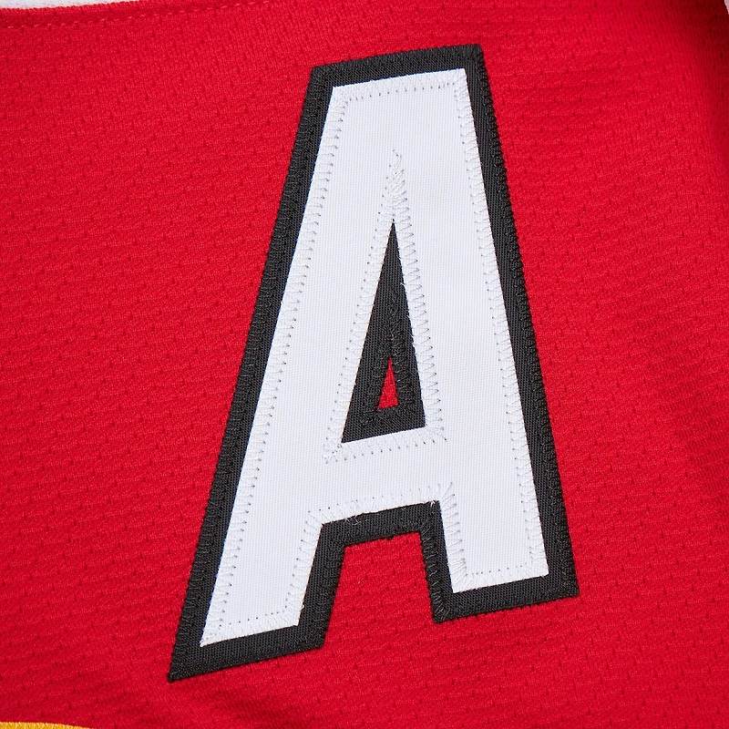 Maillot rétro Mitchell & Ness Theoren Fleury pour homme Calgary Flames 1994/95, capitaine suppléant, Power Play