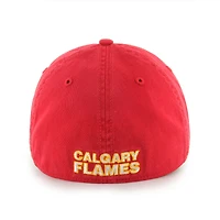 Casquette ajustée franchise classique des Flames de Calgary '47 rouge pour hommes