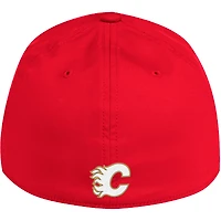 Men's adidas Red Calgary Flames Structured - Flex Hat