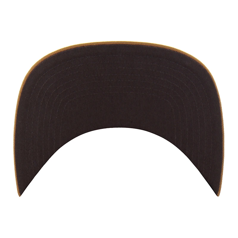 Men's Carhartt x '47 Brown Calgary Flames Captain Snapback Hat