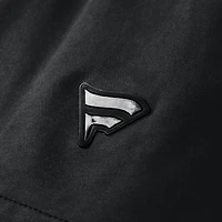 Sweat à capuche manches courtes Fanatics noir authentique des Flames de Calgary pour homme