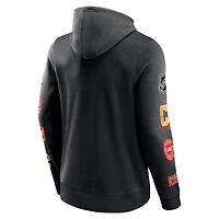 Chandail à capuchon Wild Winner des Flames de Calgary Fanatics pour hommes, noir