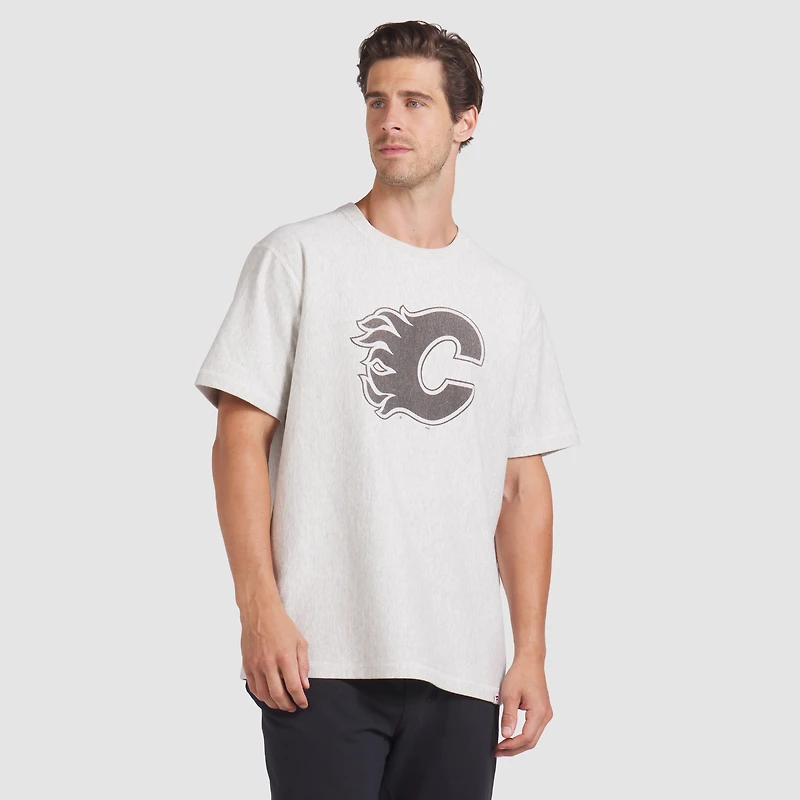 Men's Fanatics Cream Calgary Flames Made Canada T-Shirt