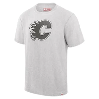 Men's Fanatics Cream Calgary Flames Made Canada T-Shirt