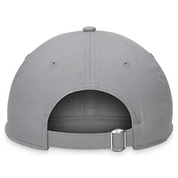 Men's Fanatics Gray Calgary Flames Extra Time Adjustable Hat