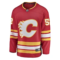 Men's Fanatics MacKenzie Weegar Red Calgary Flames Home Breakaway Player - Jersey