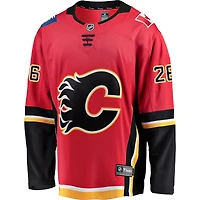 Men's Fanatics Michael Stone Red Calgary Flames Home Breakaway - Player Jersey