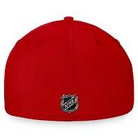 Men's Fanatics  Red Calgary Flames Authentic Pro Flex Hat
