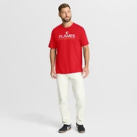 Men's Fanatics Red Calgary Flames Authentic Pro Primary T-Shirt