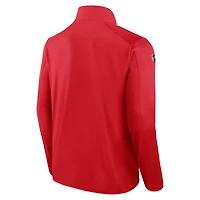 Men's Fanatics  Red Calgary Flames Authentic Pro Rink Fleece Full-Zip Jacket