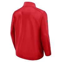 Men's Fanatics Red Calgary Flames Authentic Pro Rink Full-Zip Jacket
