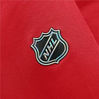 Men's Fanatics Red Calgary Flames Authentic Pro Rink Tech Long Sleeve T-Shirt