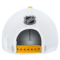 Casquette réglable authentique Pro Trucker Fanatics rouge des Flames de Calgary pour hommes